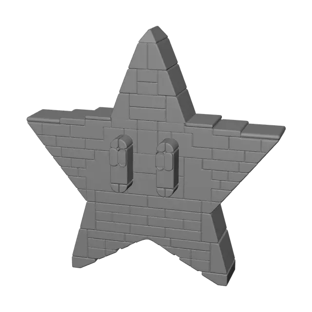 3D model for Mario Star