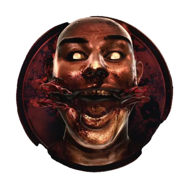 Crimson Grin - Violent 3D model, vytvořený pomocí AI