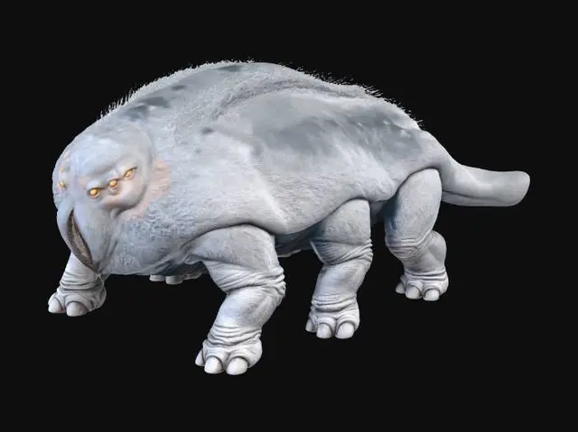 3D model for Five-Eyed Behemoth