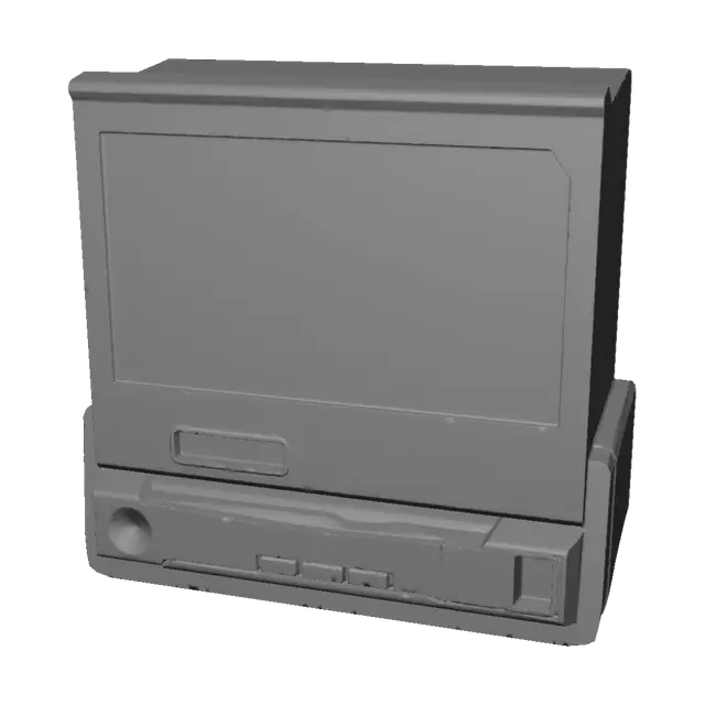3D model for Pioneer Car Stereo Display