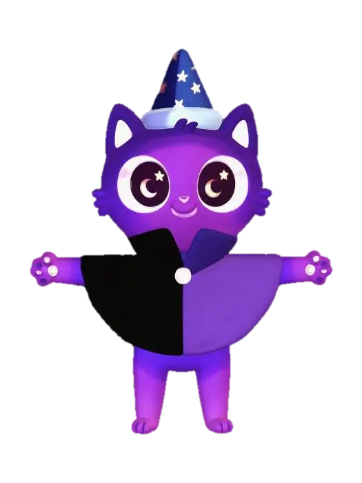 3D model for Stellar Wizard Cat