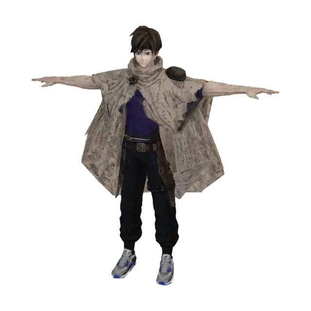 3D model for Ragged Wanderer