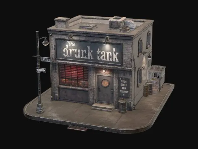 3D model for The Drunk Tank