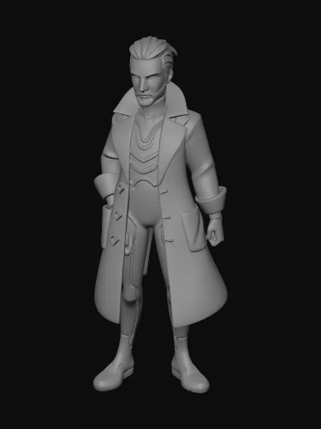 3D model for Dr. Frostbane