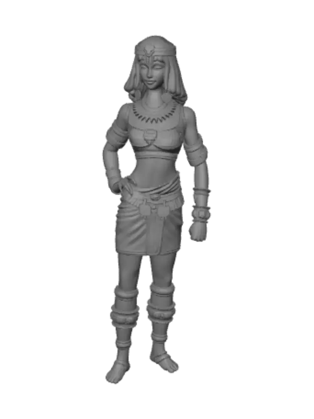 3D model for Queen of the Nile