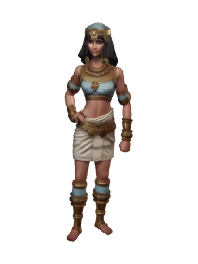 3D model for Queen of the Nile