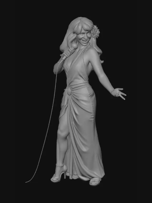 3D model for Velvet Serenade on Stage