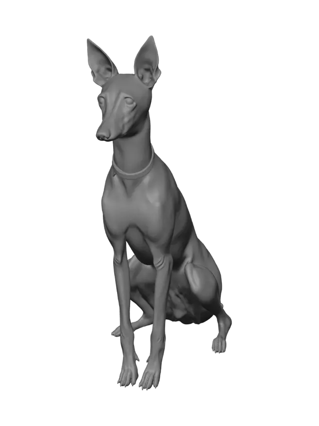 3D model for Eager Ears on the Bed