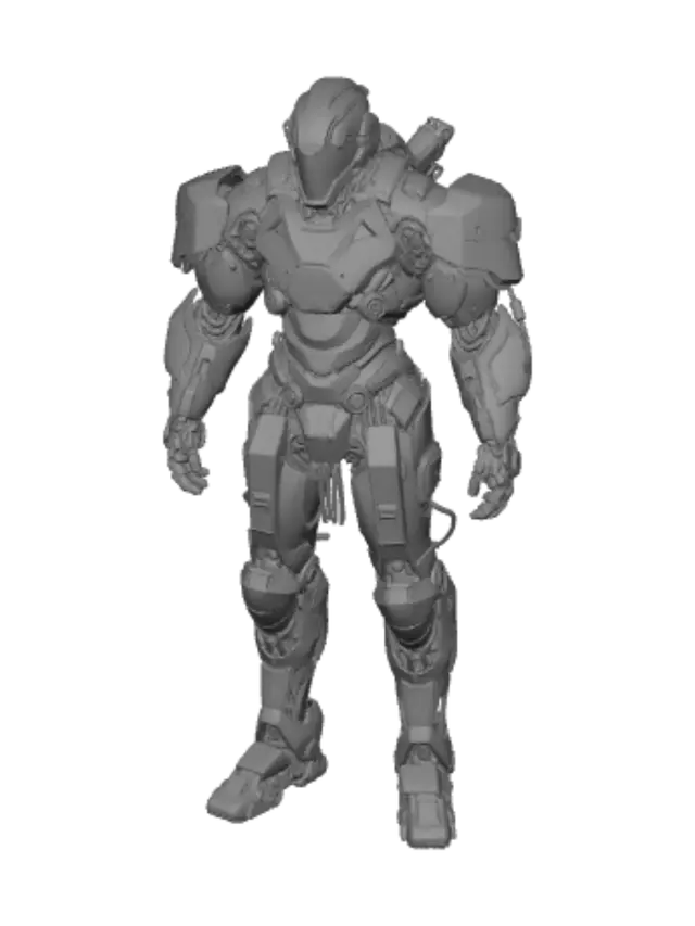 3D model for Arctic Sentinel Exosuit