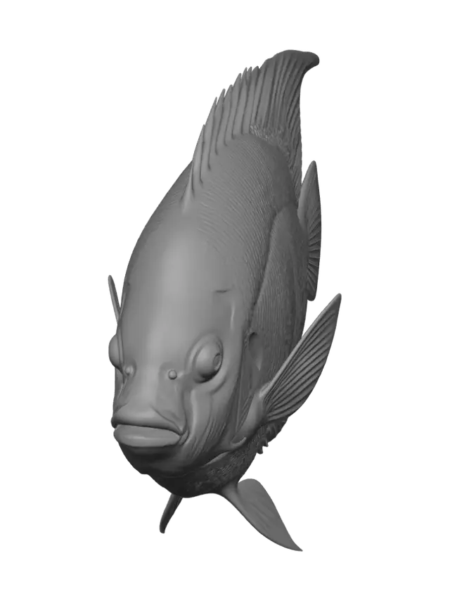 3D model for Monochrome Oceanic Sculpture