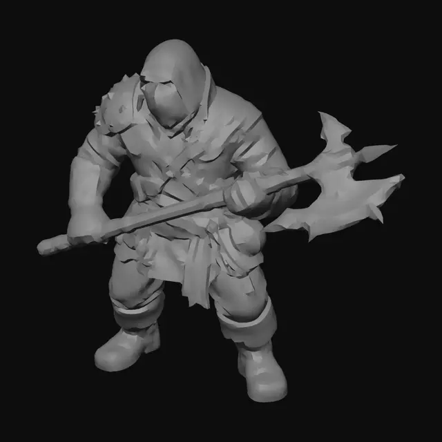 3D model for Grimwarden the Spiked Reaver