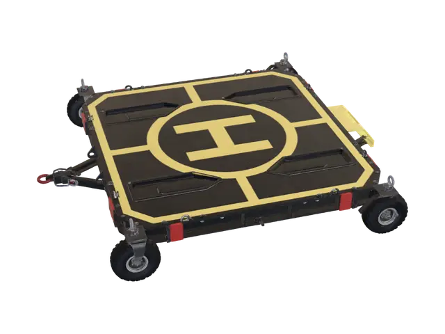 3D model for Mobile Helipad Platform