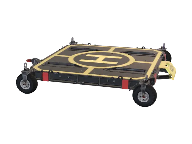 3D model for Mobile Helipad Platform