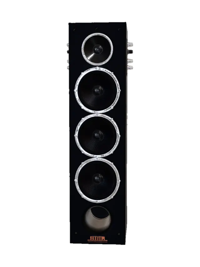 JBL Floorstanding Speaker 3D model, vytvořený pomocí AI