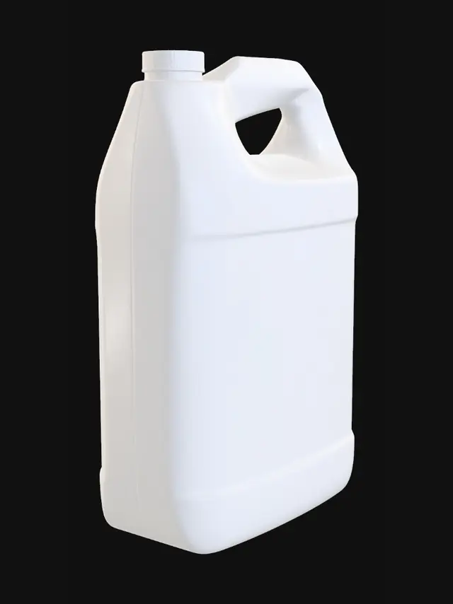 3D model for White Plastic Detergent Bottle