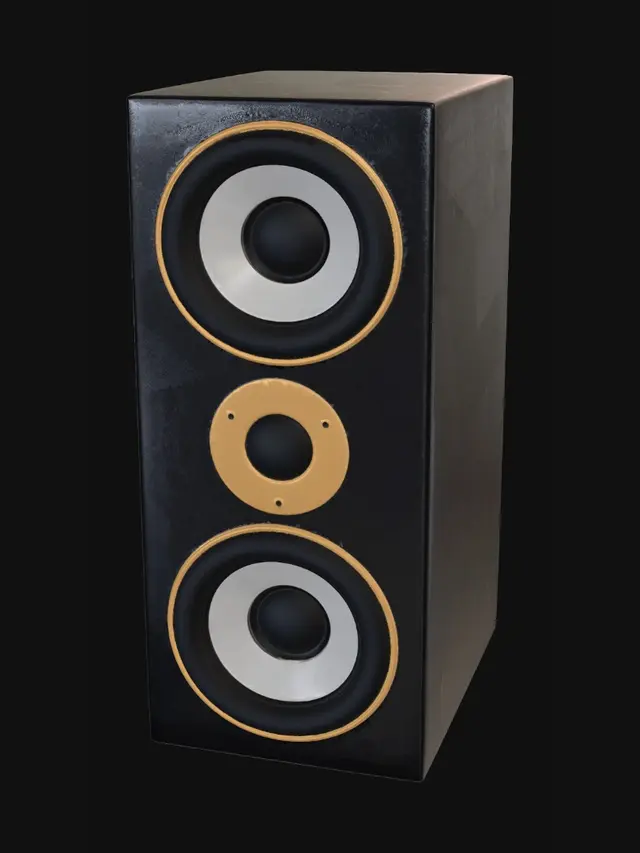 3D model for Orange Ring Studio Monitor