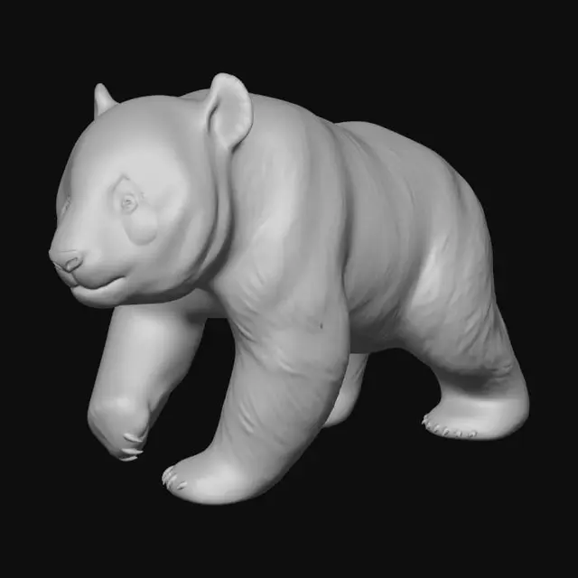 3D model for Panda Portrait