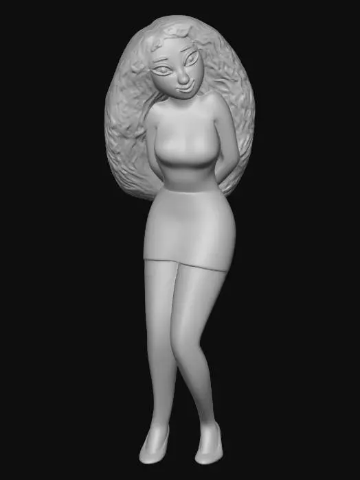 3D model for Purple Top Diva