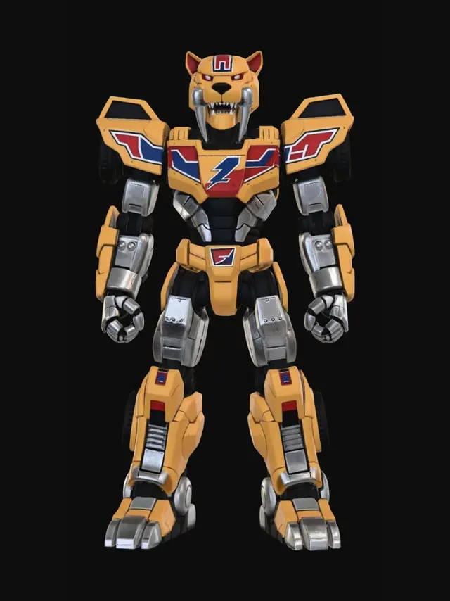 3D model for Golden Tiger Mech