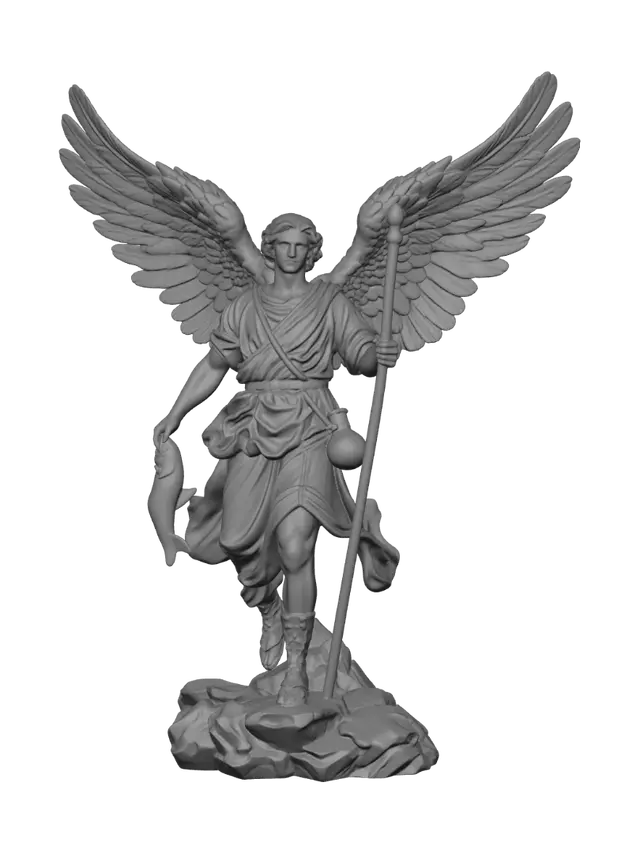 3D model for Golden Archangel