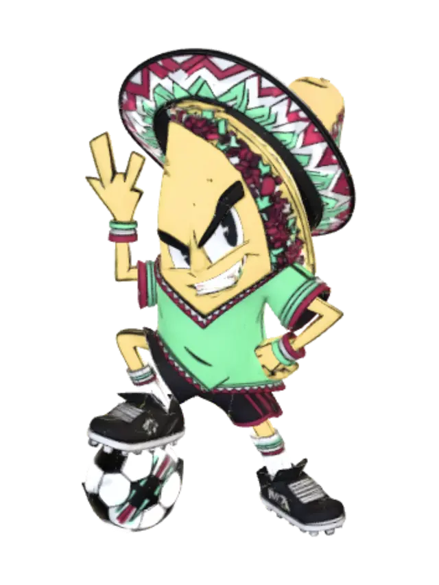 3D model for Sombrero Soccer Kid