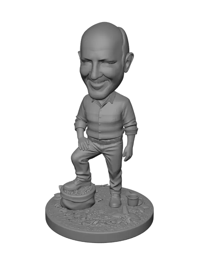 3D model for Robson in the Coffee Field