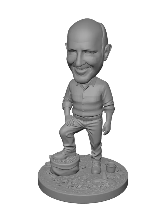 3D model for Robson in the Coffee Field