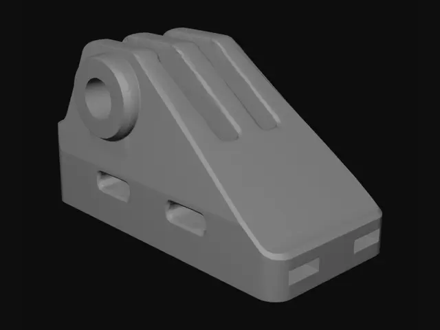 3D model for FoxPro Mount