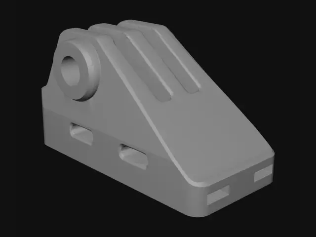 3D model for FoxPro Mount