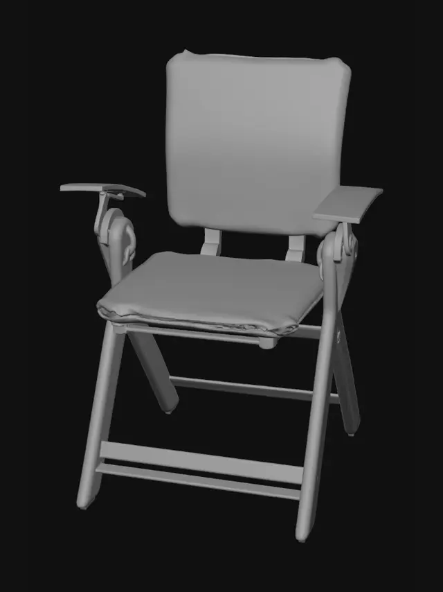 3D model for Miniature Upholstered Chair