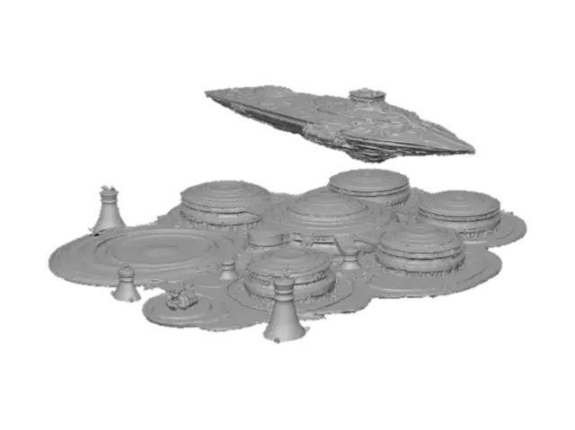 3D model for lost base