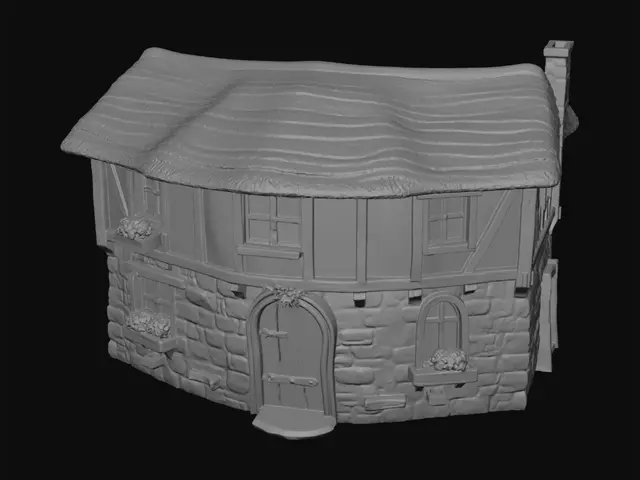 3D model for Medieval house