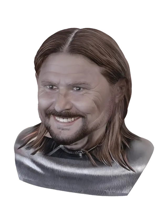 3D model for Gentle Grin