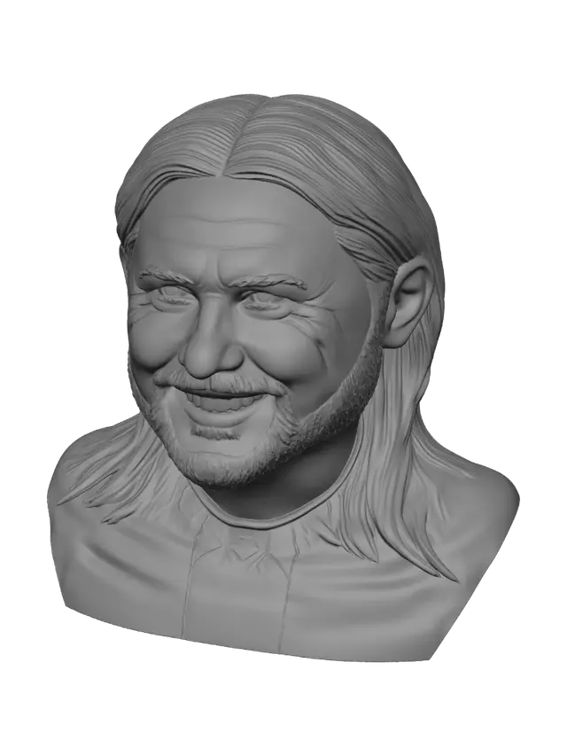 3D model for Gentle Grin