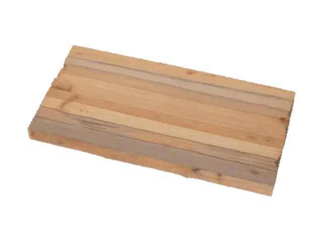 old weathered wooden board approximately 250mm x 500mm with lightly raised surface… 3D model, vytvořený pomocí AI