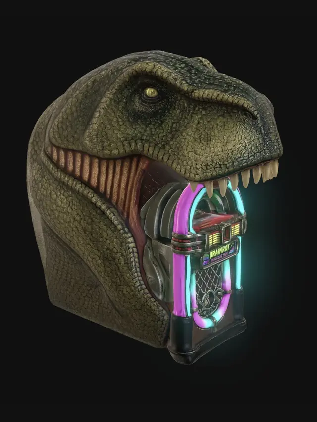 3D model for Neon Jukebox Rex