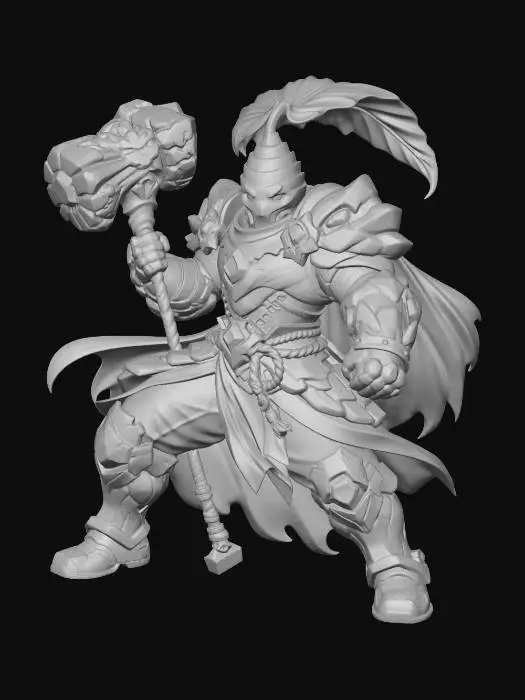 3D model for Verdant Stone Golem