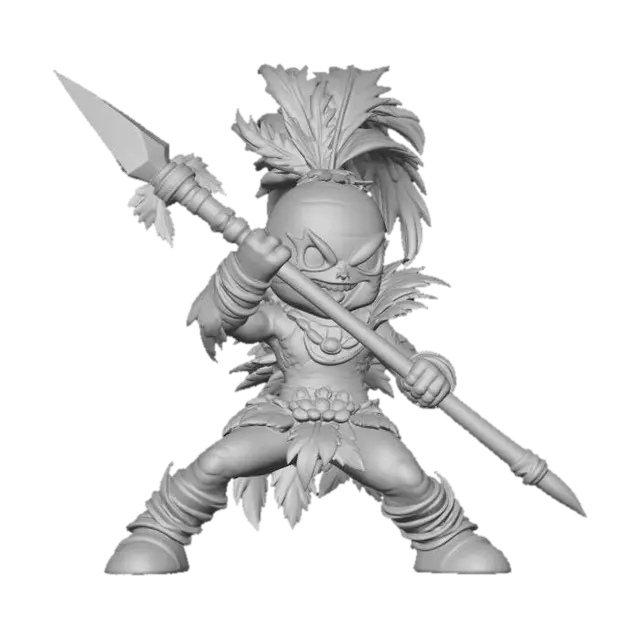 3D model for Pumpkinhead Warrior