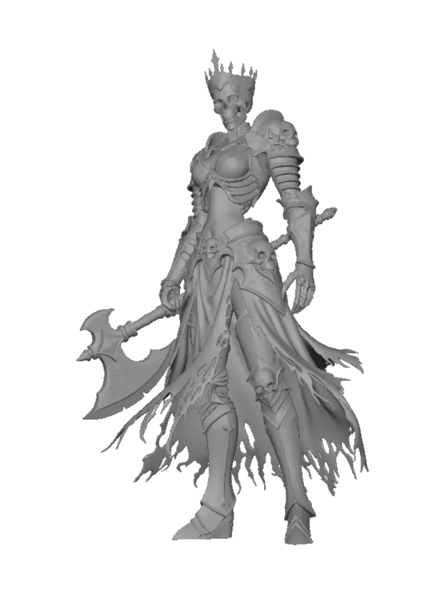 3D model for Violet Flame Lich