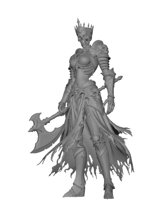 3D model for Violet Flame Lich