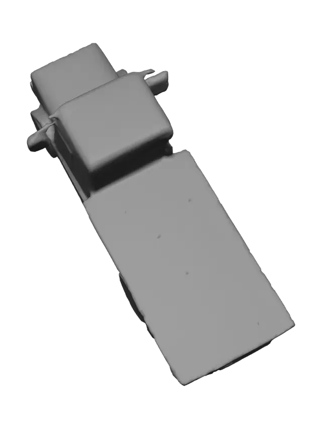 3D model for Low-Poly Truck in Blender