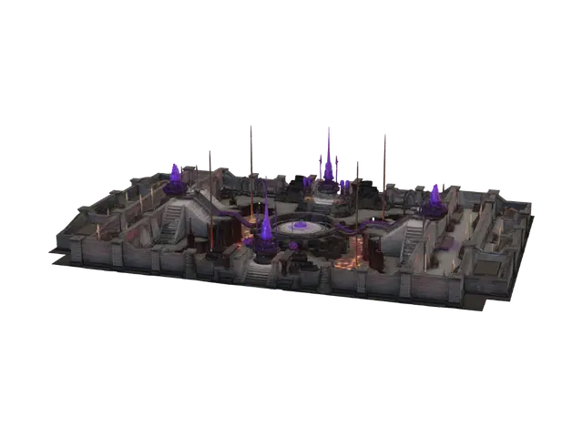 3D model for Violet Nexus Citadel