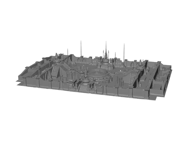3D model for Violet Nexus Citadel