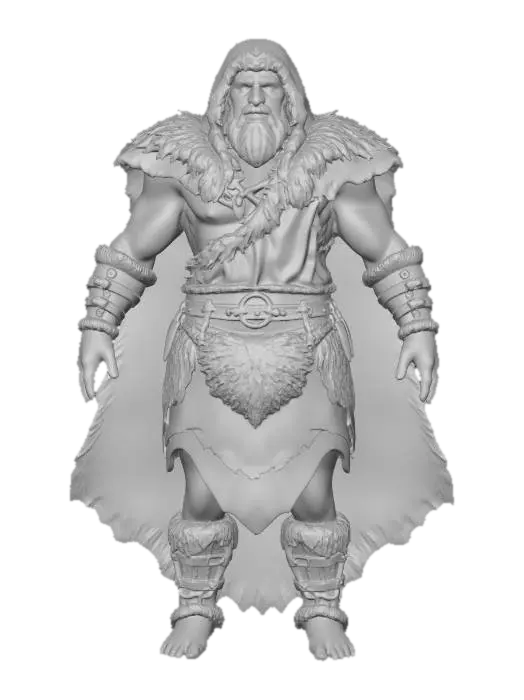 3D model for Bearskin Berserker