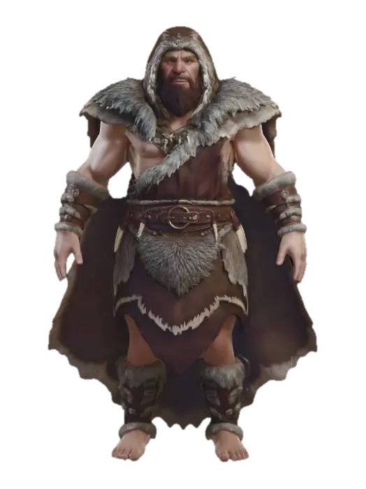 3D model for Bearskin Berserker
