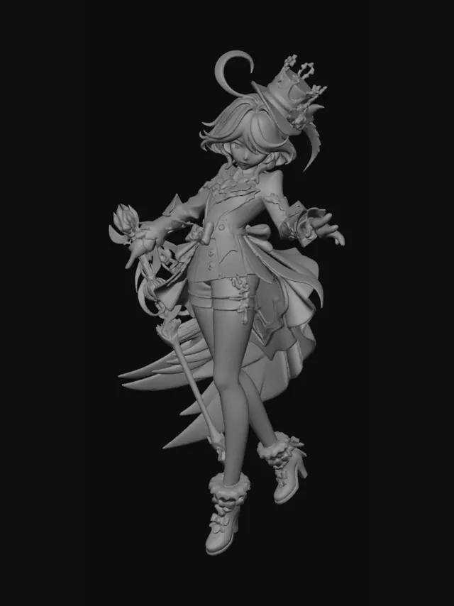 3D model for Ultra-realistic 4K upscale based strictly on the reference image. Preserve exact facial anatomy, identity, expression, gaze, pose, framing, perspective, clothing, hair, skin, and background with zero deviation. Maintain original color, white balance, lighting direction, shadows, and contrast. Enhance natural detail only: pores, fine lines, hair strands, eyelashes, fabric texture, seams, and edges. Remove noise, grain, and compression artifacts while retaining authentic texture. Controlled sharpening, expanded dynamic range, no smoothing or plastic skin. No relighting, reshaping, stylization, hallucinated detail, warping, facial drift, anatomy changes, hand errors, distortions, perspective shift, text, or graphics. Photorealistic true-to-source enhancement only.