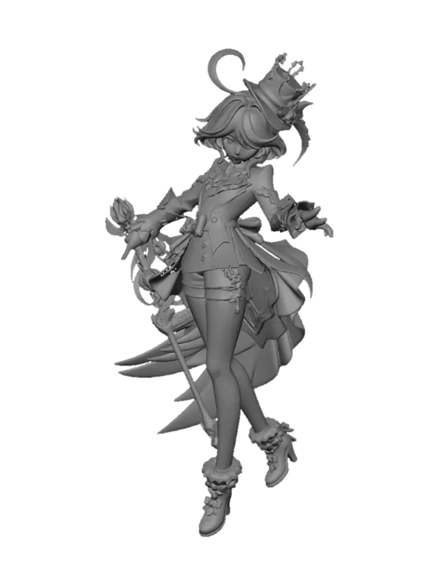 3D model for Ultra-realistic 4K upscale based strictly on the reference image. Preserve exact facial anatomy, identity, expression, gaze, pose, framing, perspective, clothing, hair, skin, and background with zero deviation. Maintain original color, white balance, lighting direction, shadows, and contrast. Enhance natural detail only: pores, fine lines, hair strands, eyelashes, fabric texture, seams, and edges. Remove noise, grain, and compression artifacts while retaining authentic texture. Controlled sharpening, expanded dynamic range, no smoothing or plastic skin. No relighting, reshaping, stylization, hallucinated detail, warping, facial drift, anatomy changes, hand errors, distortions, perspective shift, text, or graphics. Photorealistic true-to-source enhancement only.