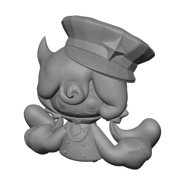 3D model for Captain Starfluff