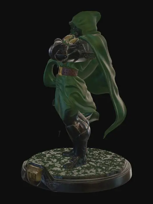 3D model for Green Cloaked Doom