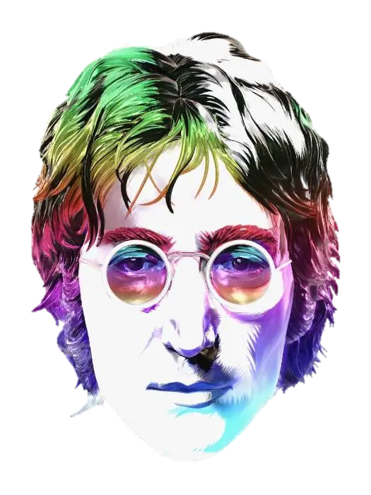 3D model for Rainbow Pop Portrait